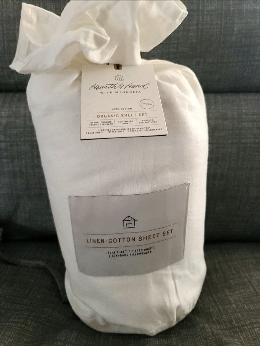 Hearth & Hand with Magnolia Sour Cream Bedding